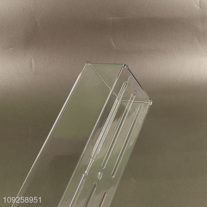 Hot products household clear bathroom shelves drain rack for sale