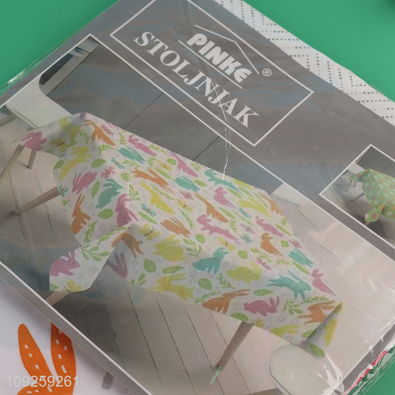 Online Wholesale 110*150cm Cartoon Printed Plain Cloth Table Cover Fabric Tablecloth