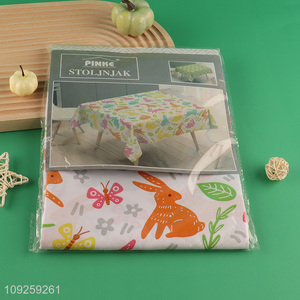 Online Wholesale 110*150cm Cartoon Printed Plain Cloth Table Cover Fabric Tablecloth