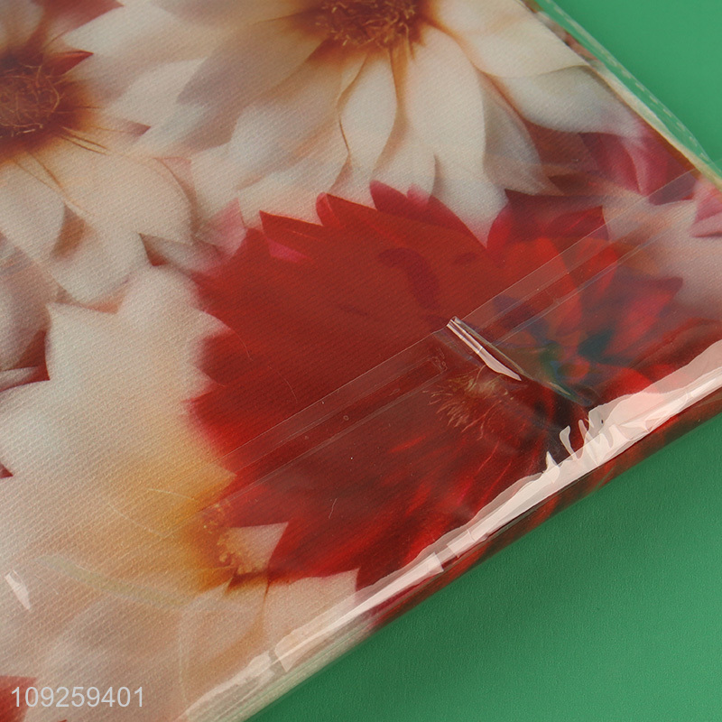 Wholesale 100*140cm Floral Print Table Cloth Polyester Table Cover for Rectangle Tables