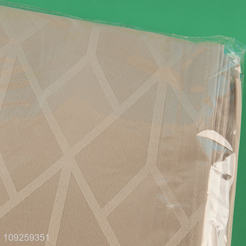 New Product 140*250cm Table Cloth 100% Polyester Table Cloth Jacquard Table Cover