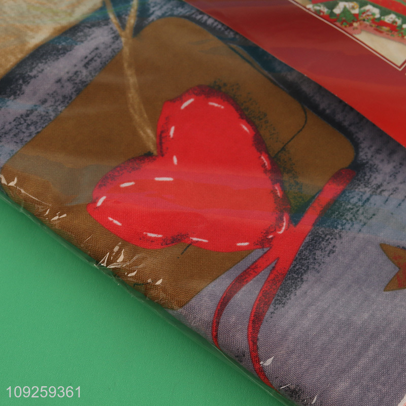 Wholesale 150*180cm Christmas Tablecloth Polyester Table Cloth Holiday Fabric Tablecloth