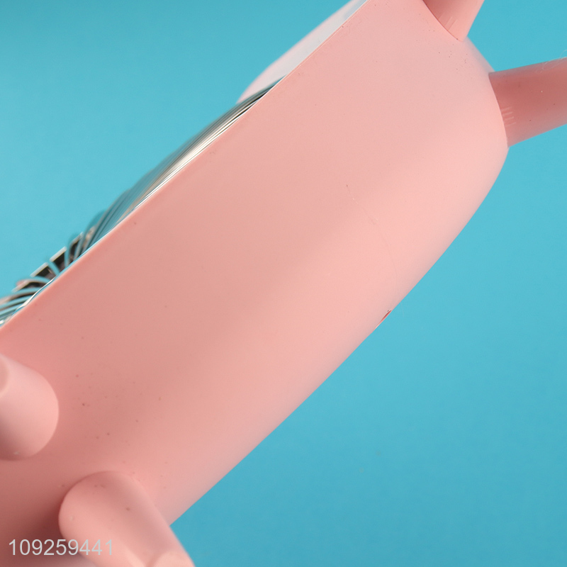 New Arrival Desk Fan USB Rechargeable Personal Desk Fan with Night Light