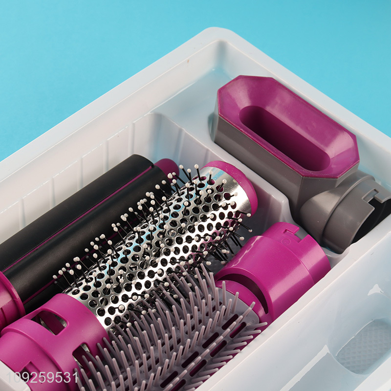 New Product 5-In-1 Hair Dryer Brush and Curling Iron Set for Women Girls