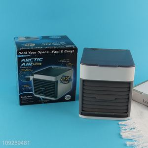 Wholesale Air Conditioner Mini Cooling Fan with 3 Speeds & Led Night Light