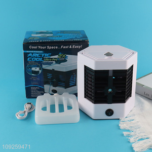 China Imports Portable Air Conditioner Mini Desktop Cooling Fan for Room