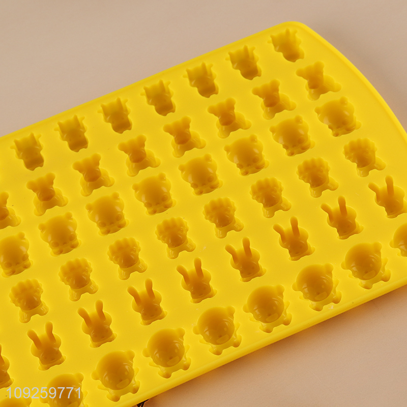 Hot Selling Gummy Candy Molds Cute Animal Shaped Silicone Candy Molds