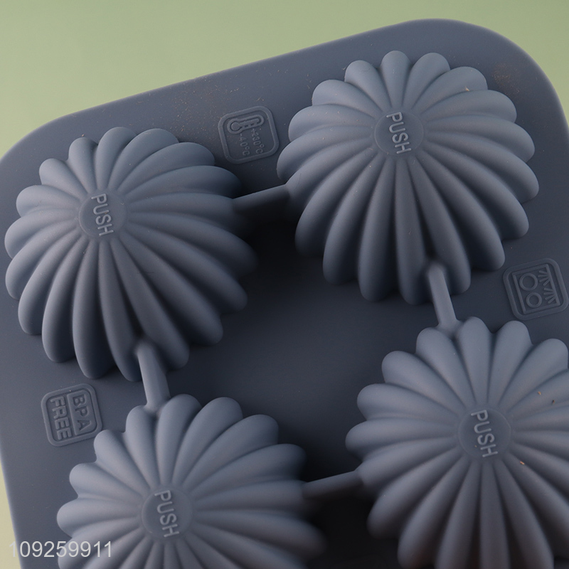 Wholesale 3D Cactus Ice Cube Molds Easy Release Silicone Ice Cube Tray