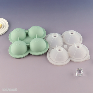 Good Quality Silicone Ice Cube Molds Reusable Silicone Ice Ball Tray