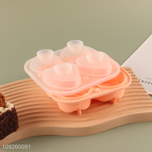 Factory Price 3D Silicone Ice Cube Molds Ice Cube Tray for Whiskey