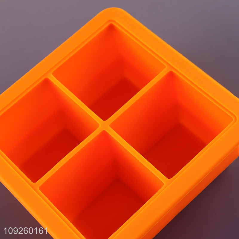 Good Quality Silicone Ice Cube Tray Reusable Silicone Ice Cube Molds