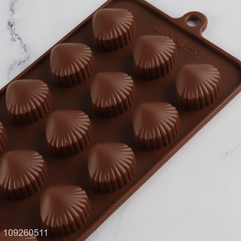 Good Quality Shell Shaped Silicone Chocolate Cookie Molds Wholesale