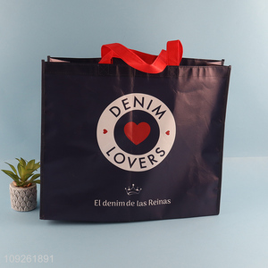 High Quality Large Non-Woven Shopping Tote Bag Reusable Grocery Bag