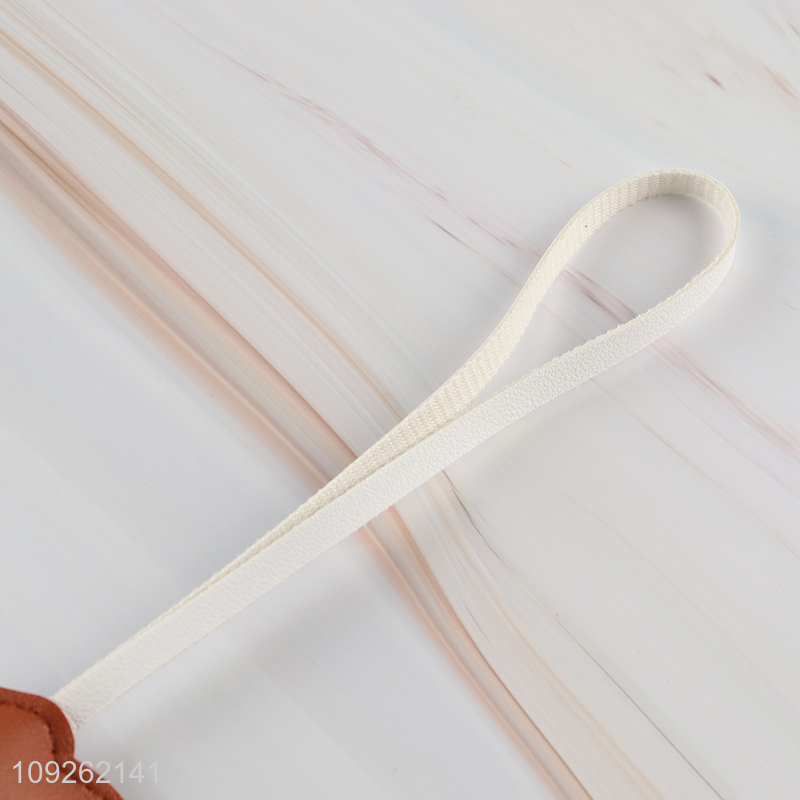 Hot Selling Corgi Keychain Pendant PU Leather Bag Charm Key Chain Accessories