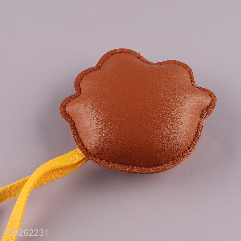 Hot Selling Fun PU Leather Keychain Pendant Bag Pendant for Women Girl Handbag