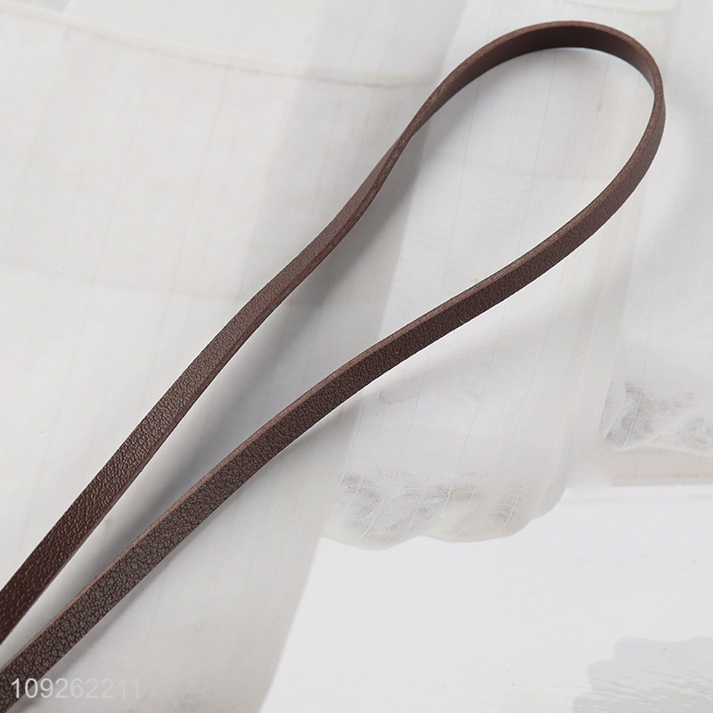 New Arrival Bear Keychain Pendant Cute PU Leather Bag Charm Keychain Bag Pendant