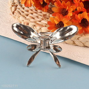 New Product Butterfly Hair Claw Clips Metal Butterfly Hair Jaw Clips