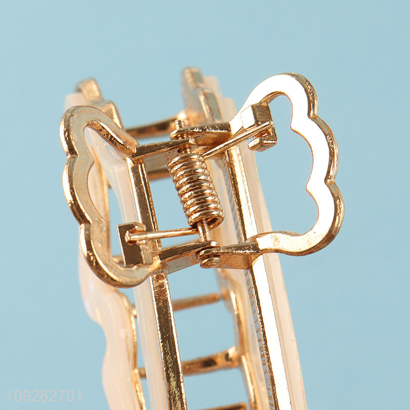 China Wholesale Metal Hair Claw Clips Elegant Metal Hair Claw Clips