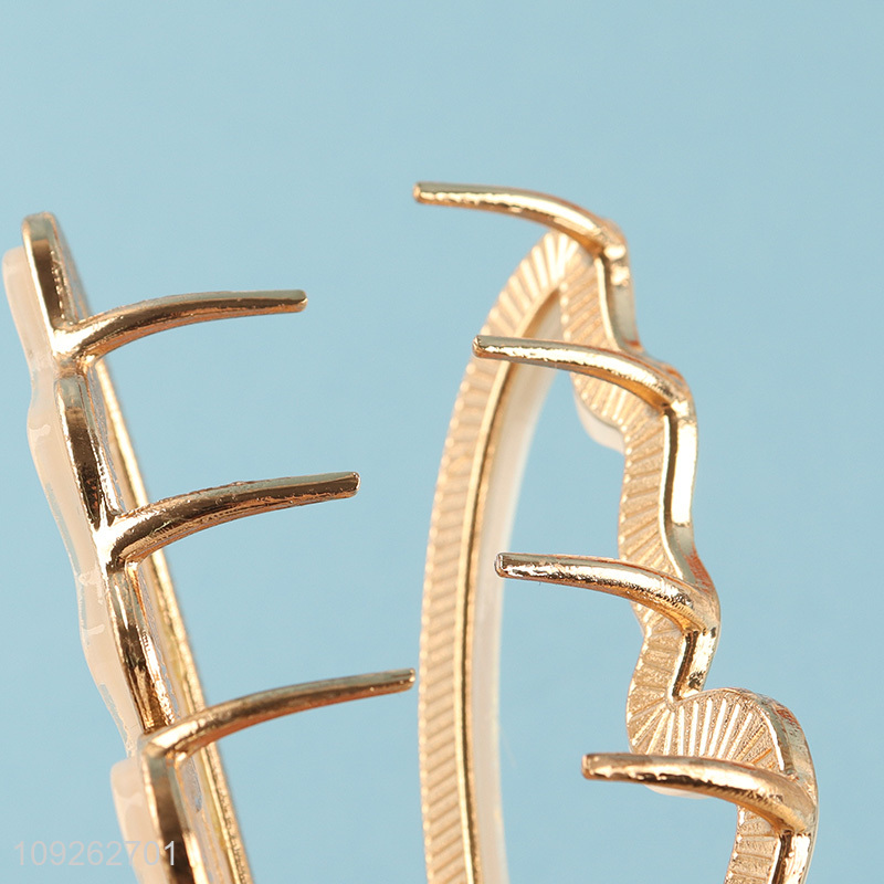 China Wholesale Metal Hair Claw Clips Elegant Metal Hair Claw Clips