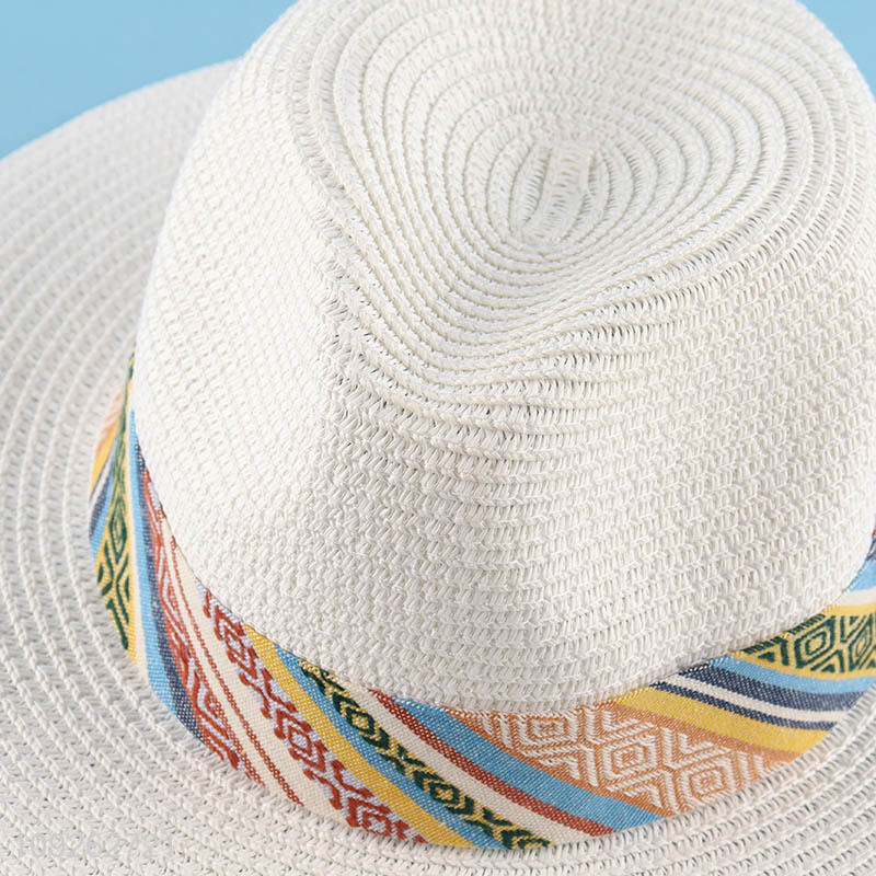 New Arrival Straw Hat Summer Wide Brim Sun Hat for Men Women