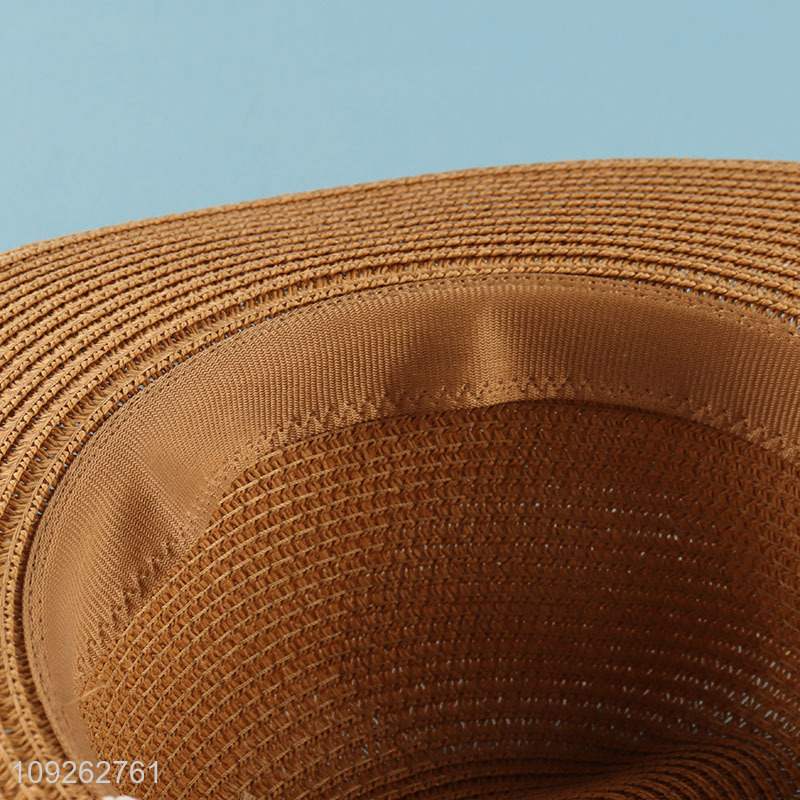 Hot Selling Straw Hat Summer Beach Hat UV Protection Beach Hat