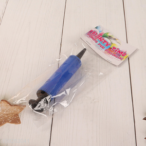 China factory party supplies plastic balloon pump for balloon accessories