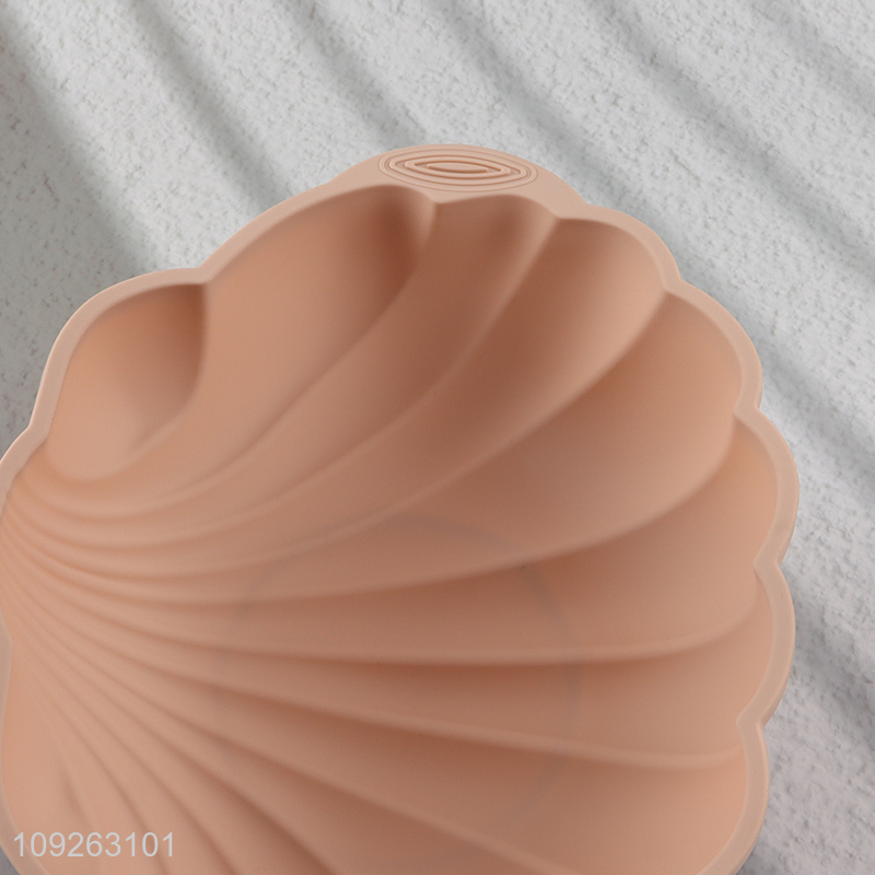 Hot selling shell shape silicone baking tool cake mold wholesale
