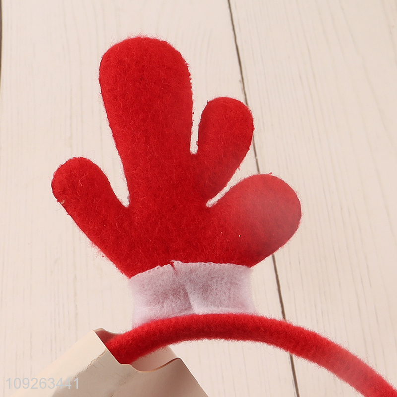 Factory price christmas series hair hoop hair accessories hair decoration for sale