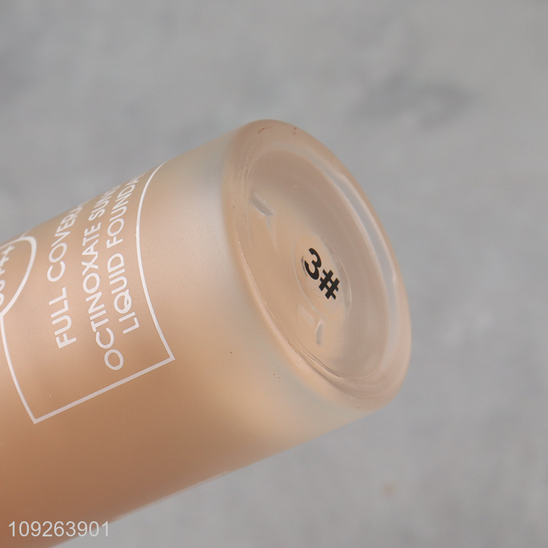 Good Quality 50ML Liquid Foundation Full Coverage Long Lasting Waterproof Liquid Foundation