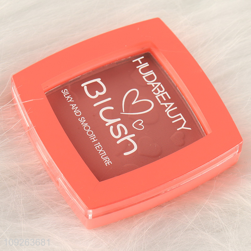 China Imports Single Color Blush Long Lasting High Pigmented Blush for Women