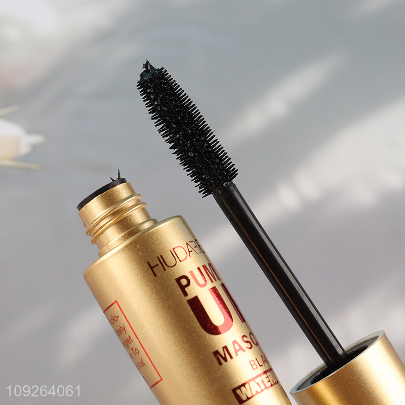 New Arrival Black Mascara Smudge-Proof Sweatproof Water Resistant Mascara Eye Makeup