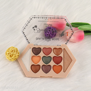 Popular Product 9 Colors Eyeshadow Palette Waterproof Makeup Eyeshadow for Women