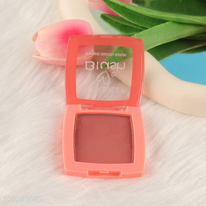 China Imports Single Color Blush Long Lasting High Pigmented Blush for Women
