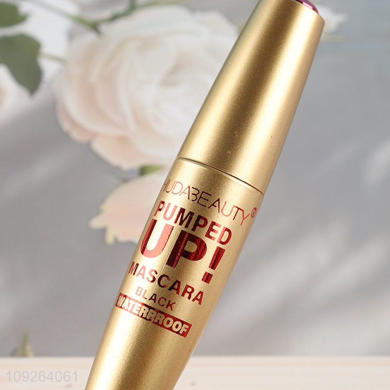 New Arrival Black Mascara Smudge-Proof Sweatproof Water Resistant Mascara Eye Makeup