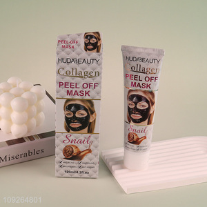 Good Quality Black Peel Off Mask Collagen Blackhead Remover Mask for Women Men