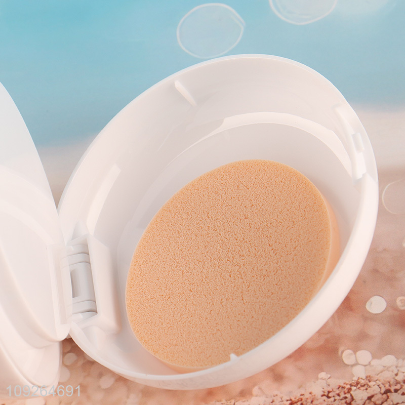 Wholesale Vitamin C Pressed Powder Lightweight Breathable Moisturizing Pressed Powder