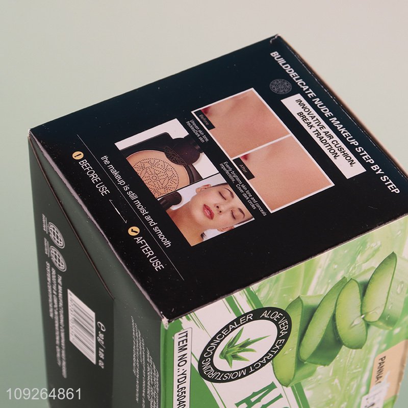 Factory Supply Aloe Vera CC Cream Lightweight Nude Makeup Moisturizing Liquid Foundation