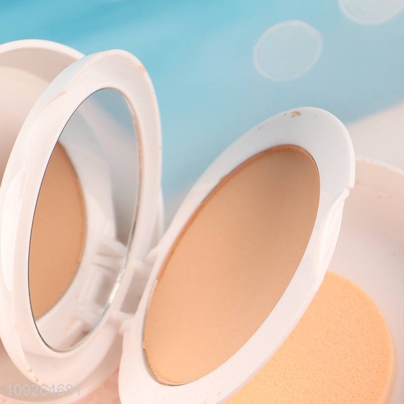 Factory Supply Collagen Pressed Powder SPF 30 Long Lasting Makeup Setting Powder