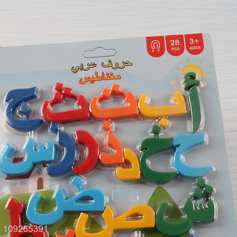Popular products 28pcs magnetic arabic numerals teaching toys for children