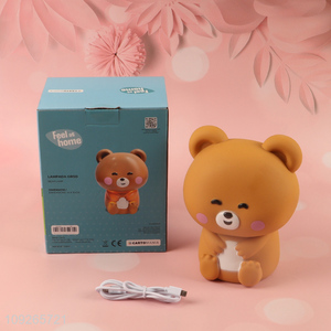 China wholesale cartoon bear shape led night lights night lamp for bedroom