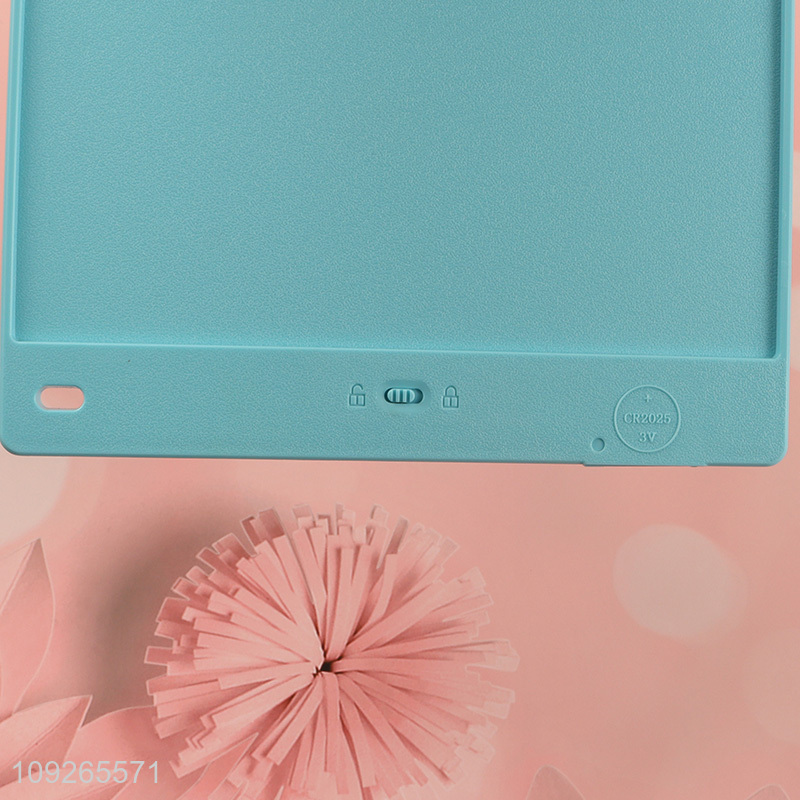 Hot selling children reusable lcd panel colorful writing tablet wholesale