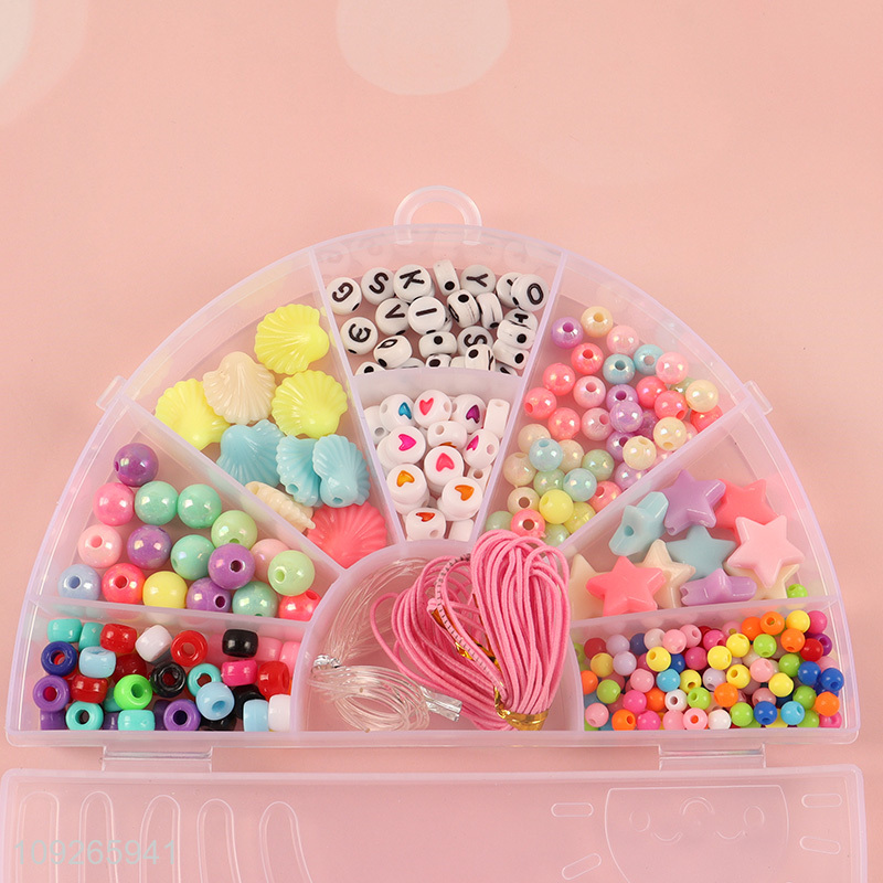 Popular products kids diy bead toys educational toys jewelry toys set