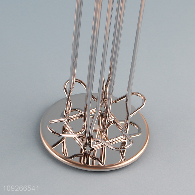 Wholesale 40-Cup Coffee Pod Holder Metal Wire Capsule Coffee Holder for Home Office