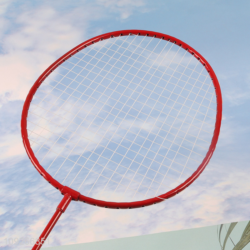 Yiwu market professional badminton racket set indoor sports training equipment for sale