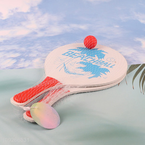 Popular Products Beach Tennis Racket Classic Design Beach Paddle Racket Set Outdoor Sports
