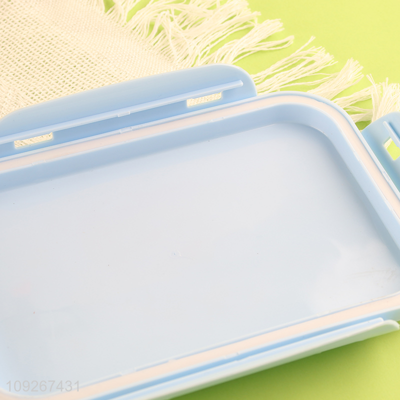 Online wholesale 2compartment stainless steel lunch box set for school kids