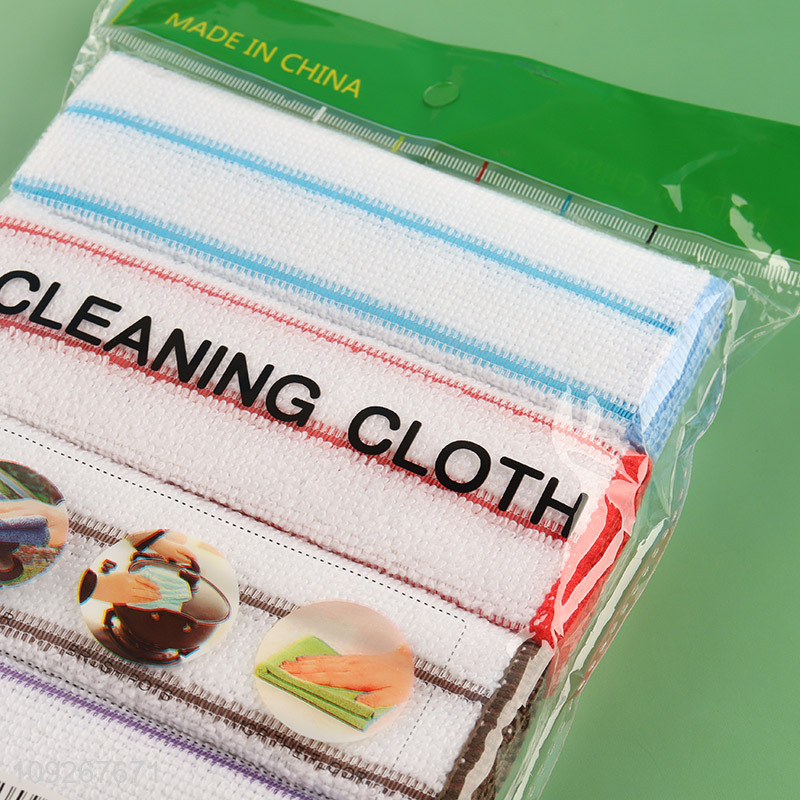 China supplier 5pcs reusable kitchen cleaning clothes cleaning towel set