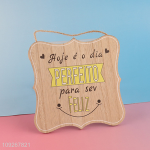 Factory direct sale wooden hanging ornament decoration wholesale