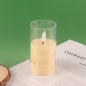 Top selling home decor led candle electronic candle battery power candle