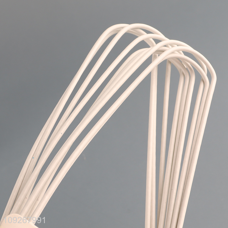 High quality white plastic-coated hanger clothes hanger clothes rack